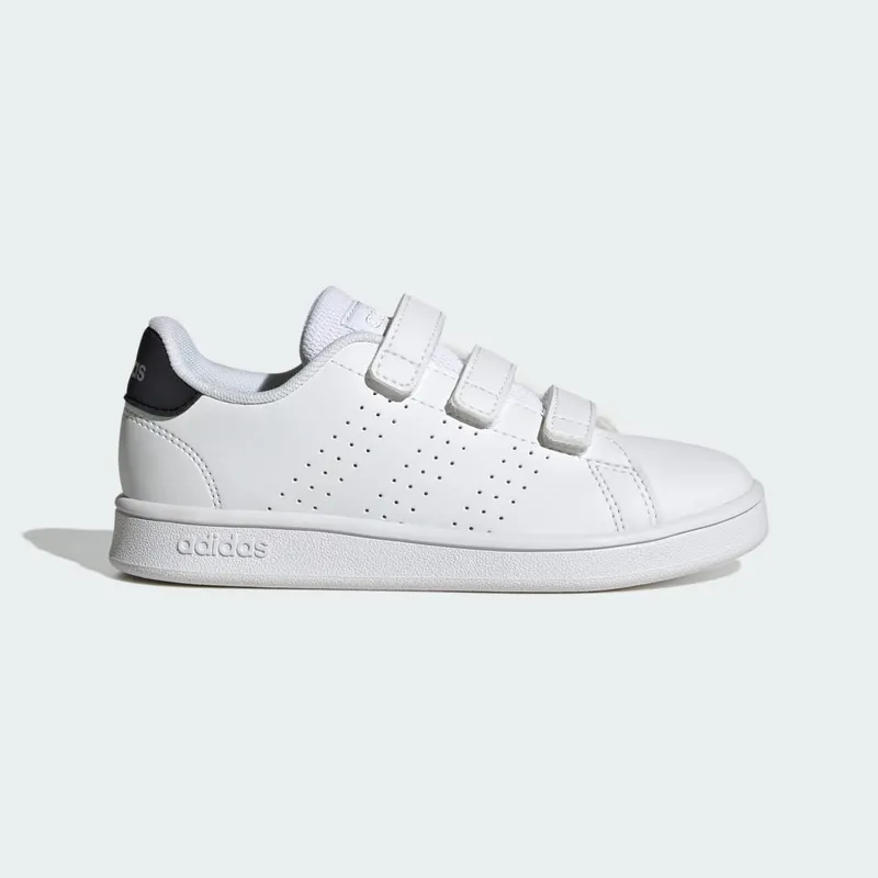 adidas Advantage Court Lifestyle Cloud White / Core Black / Silver Metallic (IG2516)