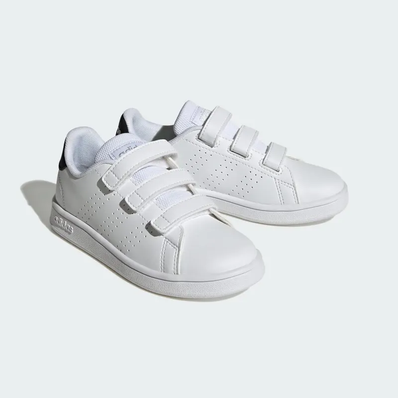 adidas Advantage Court Lifestyle Cloud White / Core Black / Silver Metallic (IG2516)