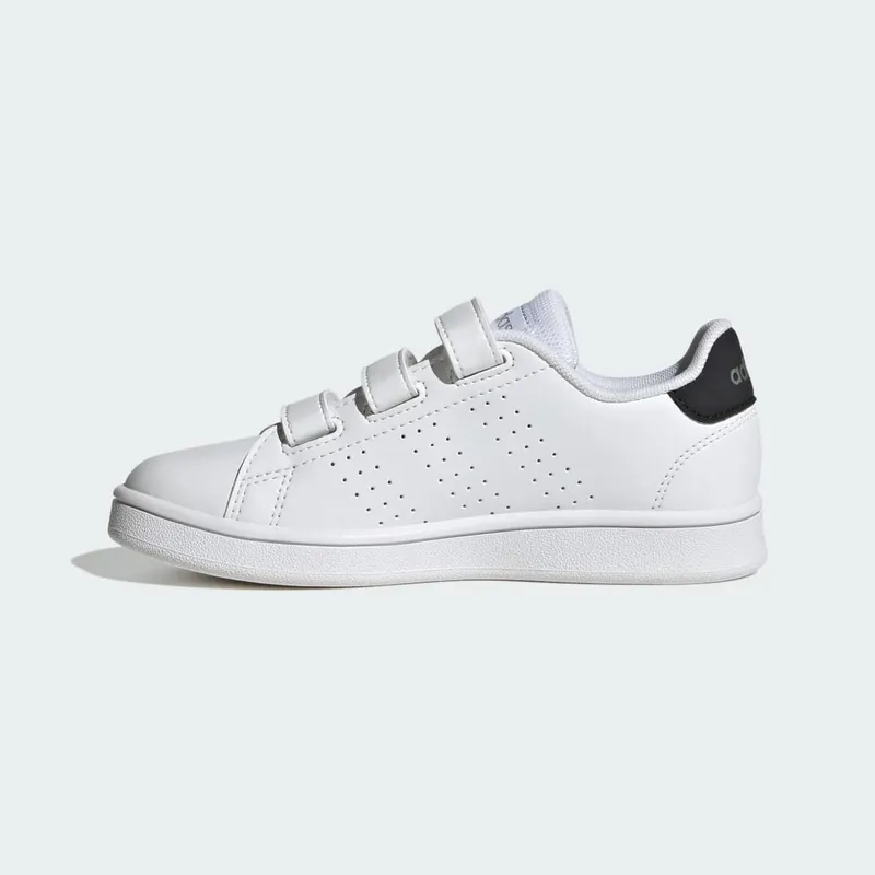 adidas Advantage Court Lifestyle Cloud White / Core Black / Silver Metallic (IG2516)