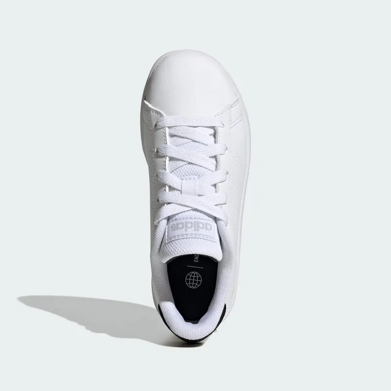 adidas Advantage Lifestyle Court Cloud White / Core Black / Silver Metallic (IG2510)