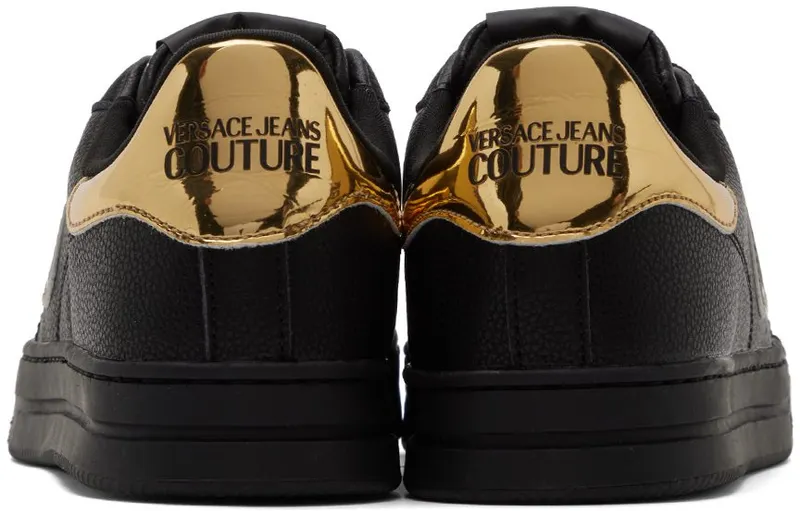 Versace Jeans Couture White 88 V-Emblem Court Sneakers (E73YA3SK1EZP165)