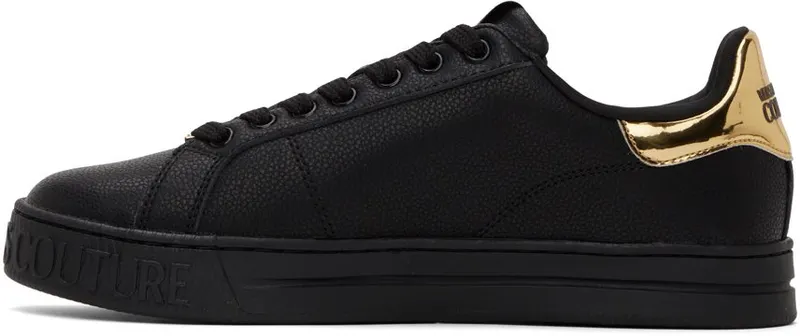 Versace Jeans Couture White 88 V-Emblem Court Sneakers (E73YA3SK1EZP165)