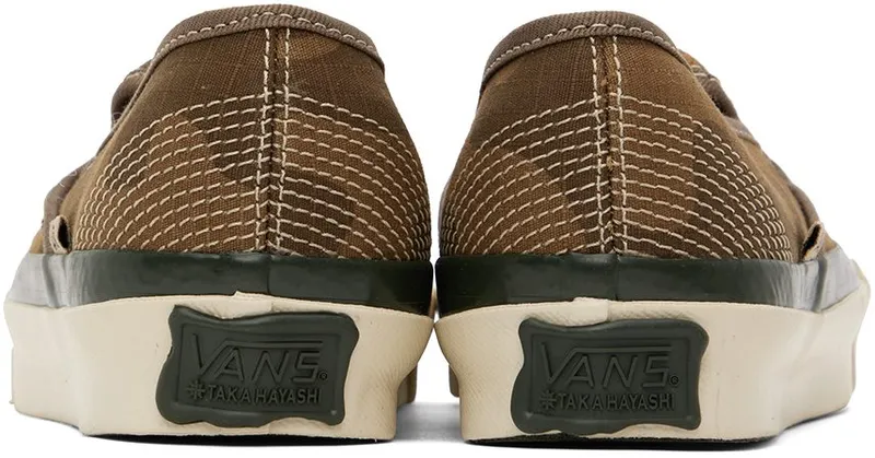 Vans Brown Taka Hayashi Edition Style 48 Sneakers (VN0A5FC5BRO1)