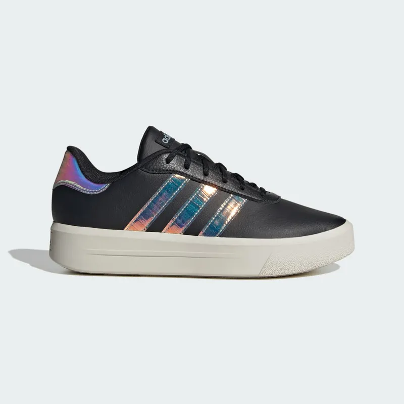 adidas Court Platform Core Black / Core Black / Crystal White (IG8607)