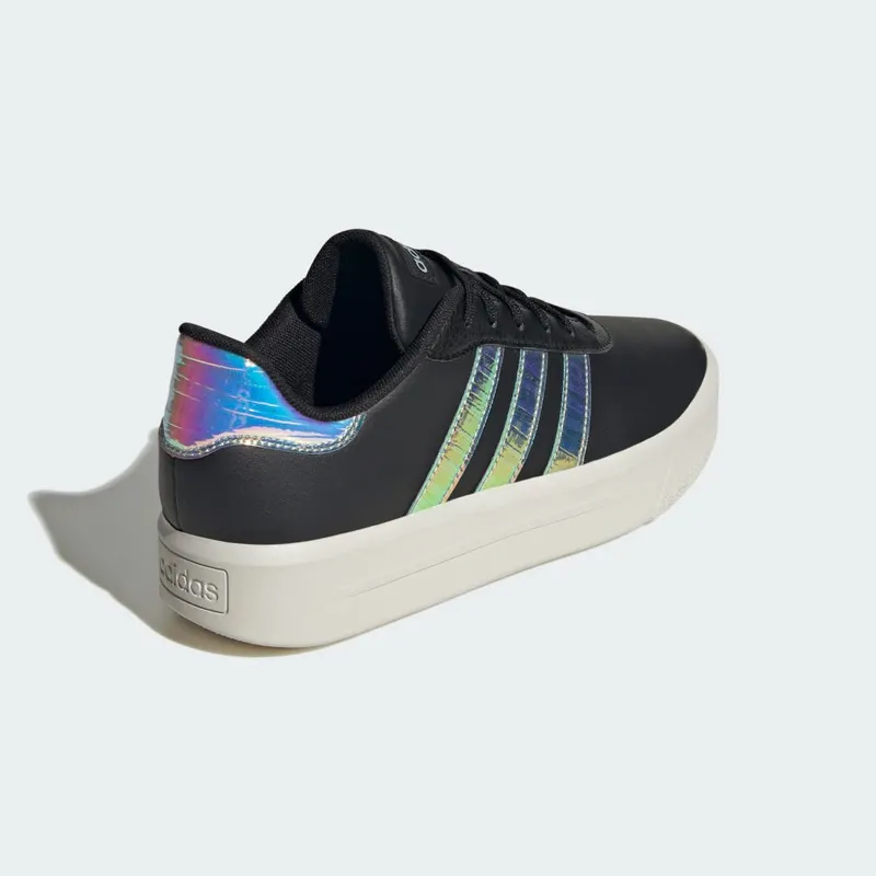 adidas Court Platform Core Black / Core Black / Crystal White (IG8607)