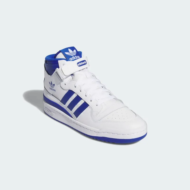 adidas Forum Mid Cloud White / Royal Blue / Cloud White (IG3755)