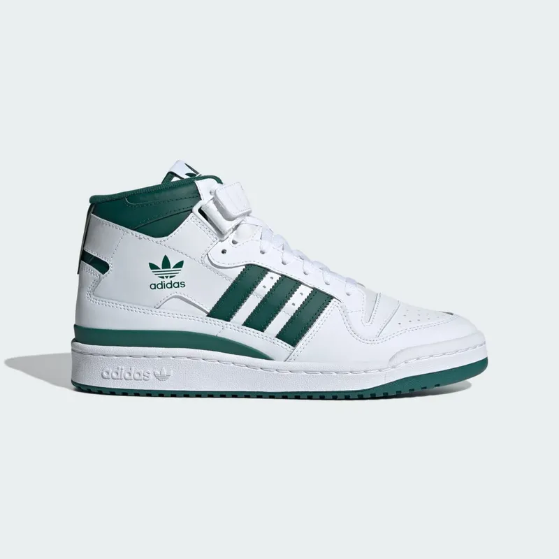 adidas Forum Mid Cloud White / Collegiate Green / Cloud White (IG3758)