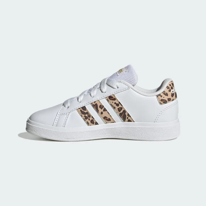 adidas Grand Court 2.0 Kids Cloud White / Magic Beige / Matte Gold (IG1187)