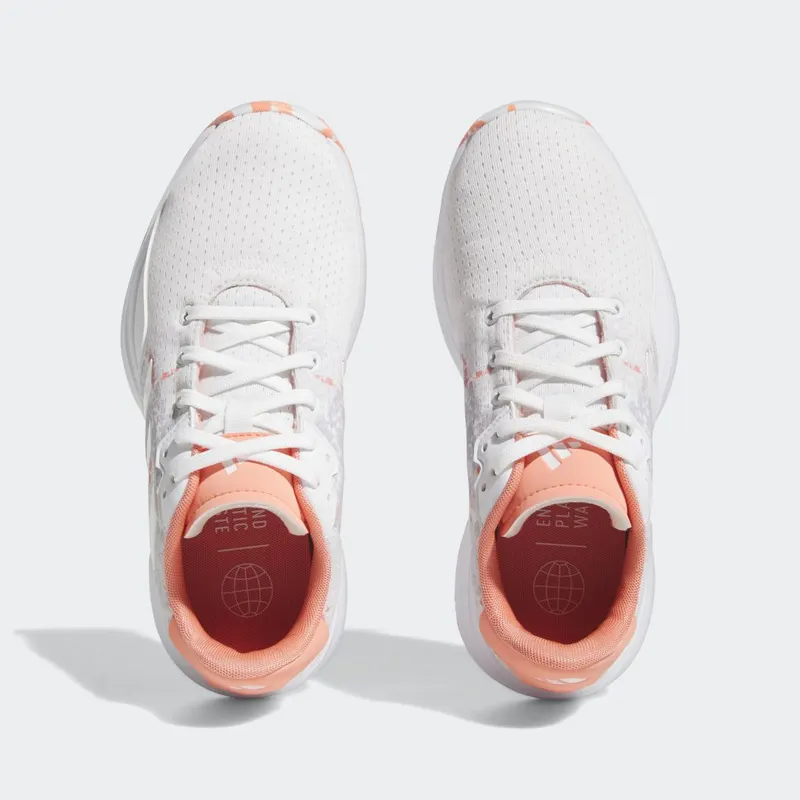 adidas S2G SL Golfschoenen Cloud White / Cloud White / Coral Fusion (GV9443)