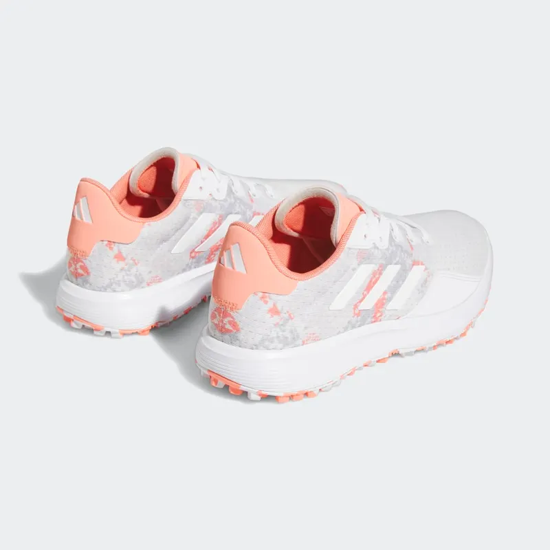 adidas S2G SL Golfschoenen Cloud White / Cloud White / Coral Fusion (GV9443)