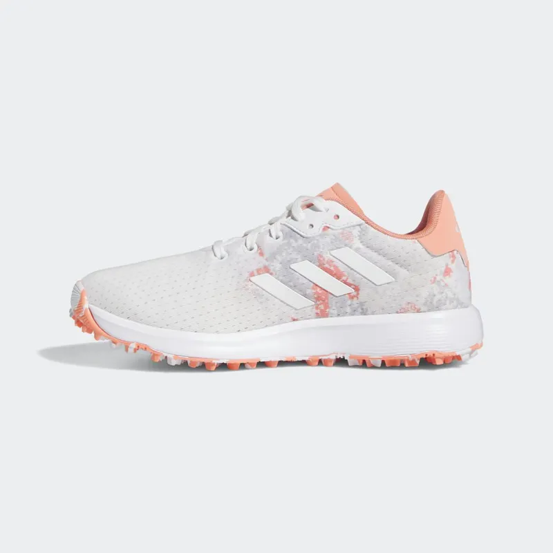 adidas S2G SL Golfschoenen Cloud White / Cloud White / Coral Fusion (GV9443)