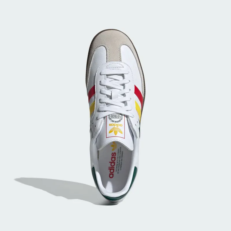 adidas Samba OG Cloud White / Yellow / Collegiate Green (IH3118)