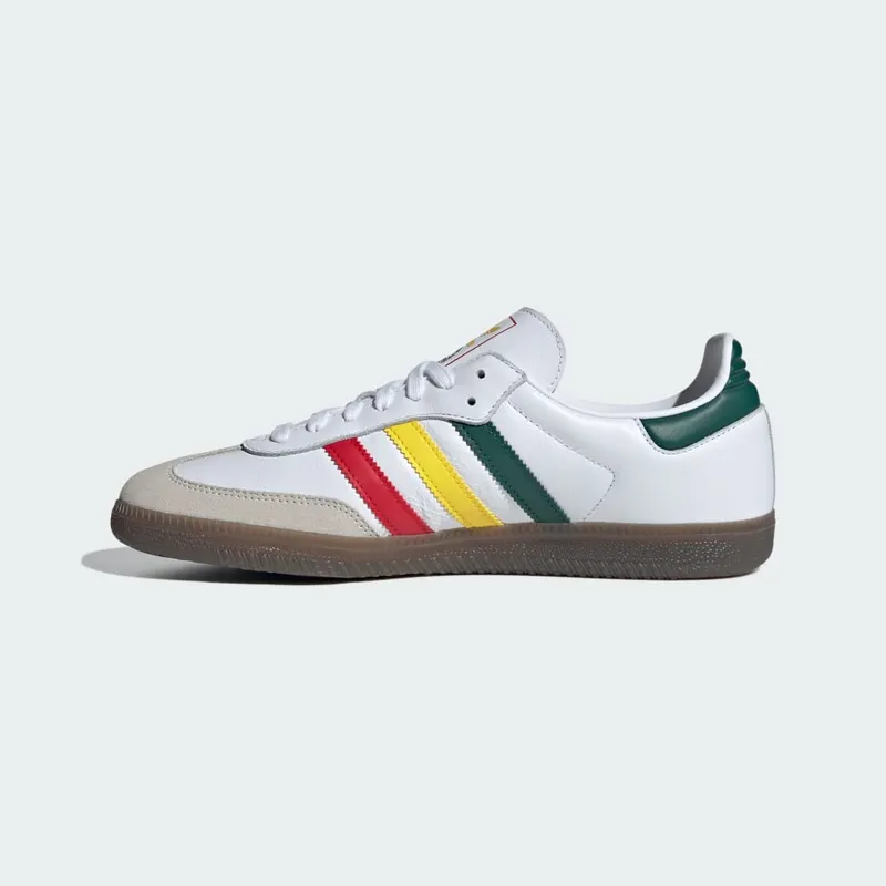 adidas Samba OG Cloud White / Yellow / Collegiate Green (IH3118)