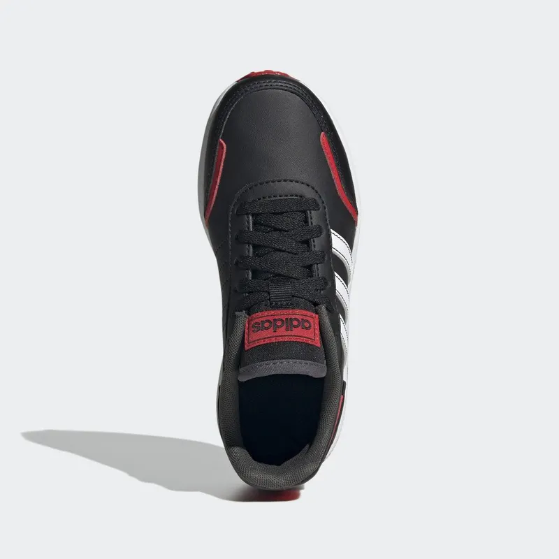 adidas VS Switch 3 Lifestyle Running Veterschoenen Core Black / Cloud White / Vivid Red (GW6619)