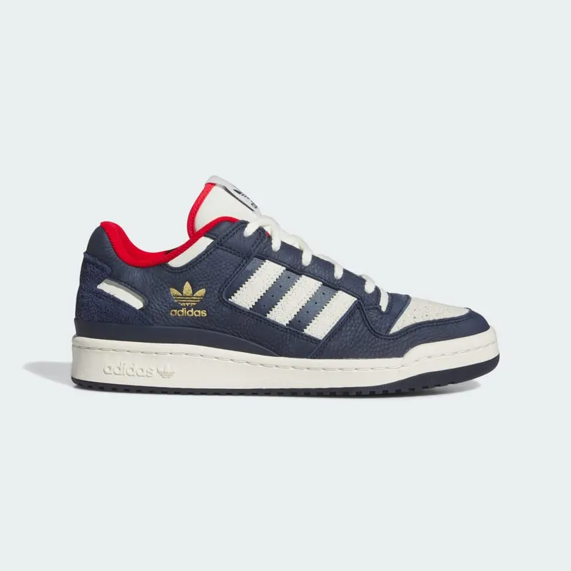 adidas Forum Low CL Shoes Night Indigo / Ivory / Better Scarlet (IG8700)