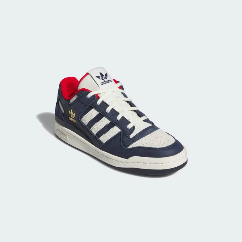 adidas Forum Low CL Shoes Night Indigo / Ivory / Better Scarlet (IG8700)