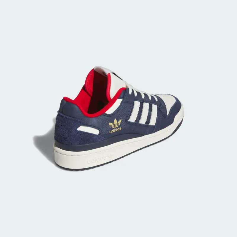 adidas Forum Low CL Shoes Night Indigo / Ivory / Better Scarlet (IG8700)