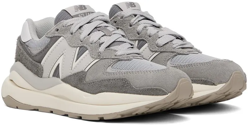 New Balance Gray 57/40 Sneakers (M5740PSG)