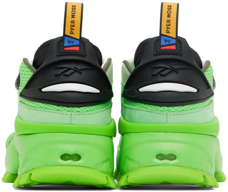 Reebok by Pyer Moss Green Tail Fury Sneakers (GY9893)