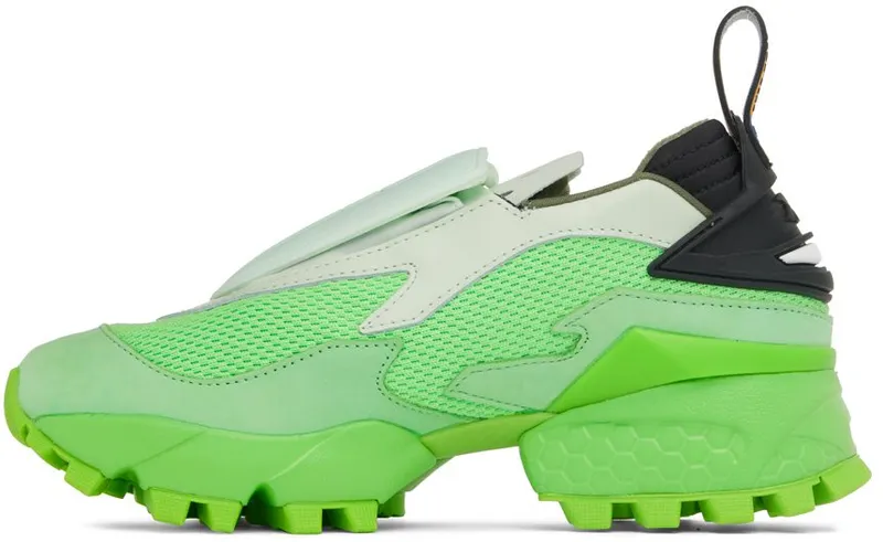 Reebok by Pyer Moss Green Tail Fury Sneakers (GY9893)