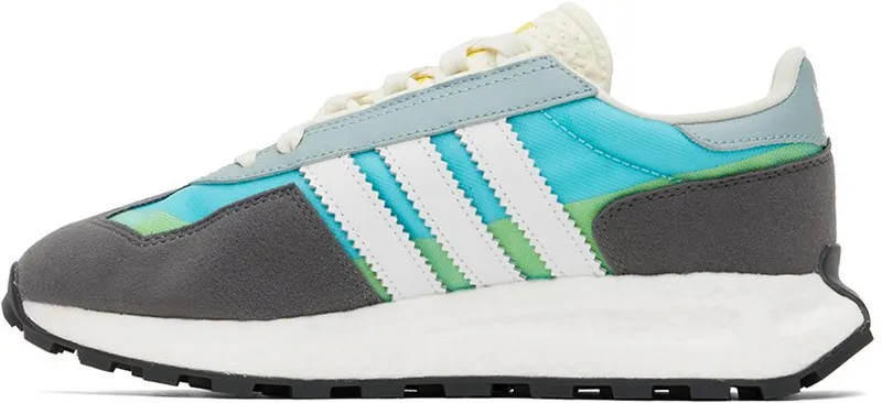 Adidas Retropy E5 Grey Five / Footwear White / Bliss Blue (GX9820)