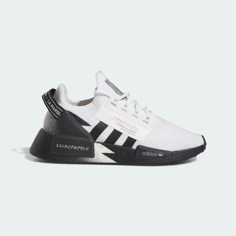 adidas NMD_R1 V2 Cloud White / Core Black / Solar Red (IE4823)