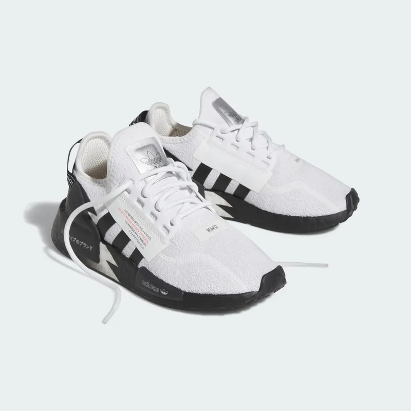 adidas NMD_R1 V2 Cloud White / Core Black / Solar Red (IE4823)