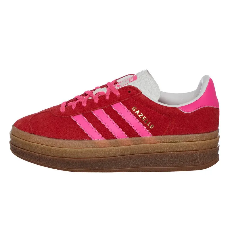 adidas Gazelle Bold W Collegiate Red / Lucid Pink / Core White (IH7496)