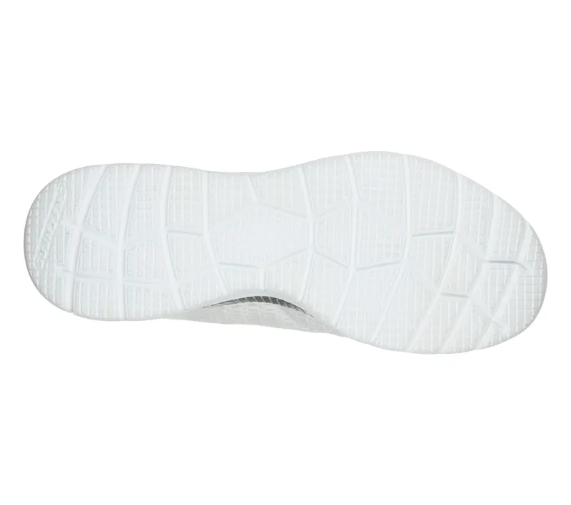 Skechers Bountiful – Quick Path – Wit / Zilver (12607-WSL)