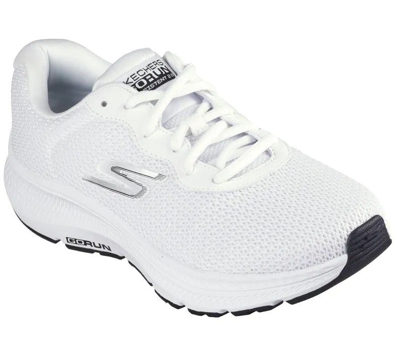 Skechers GO RUN Consistent 2.0 – Engaged – Wit / Zwart (128605-WBK)