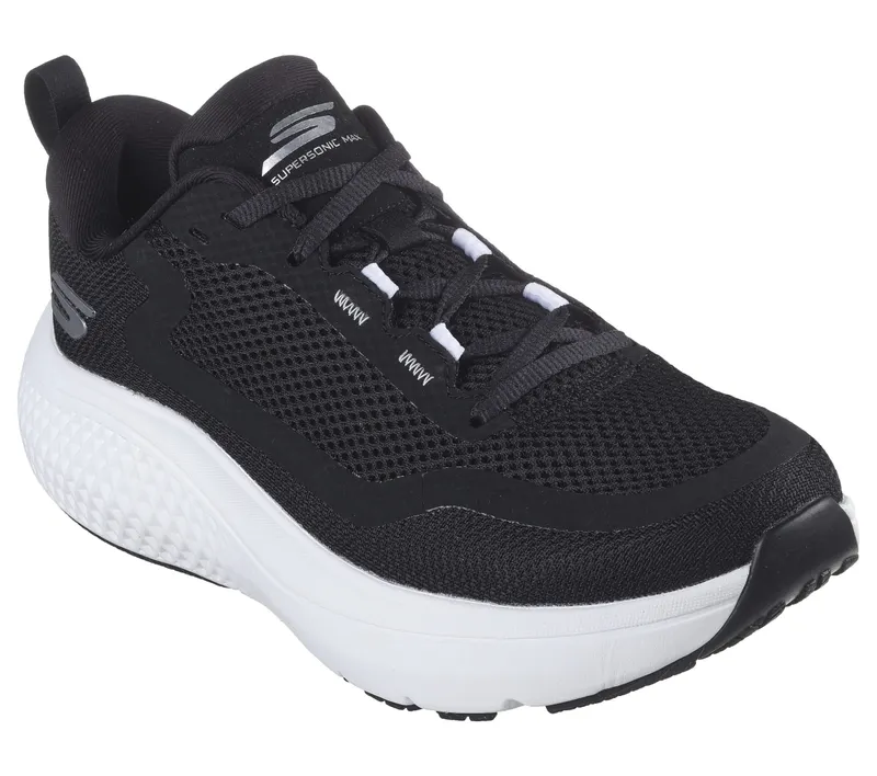 Skechers GO RUN Supersonic Max – Zwart / Wit (172086-BKW)