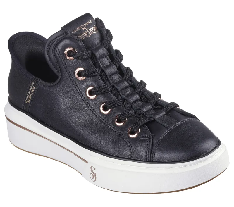 Skechers Premium Leather Slip-ins Snoop One – OG – Zwart (186001-BLK)