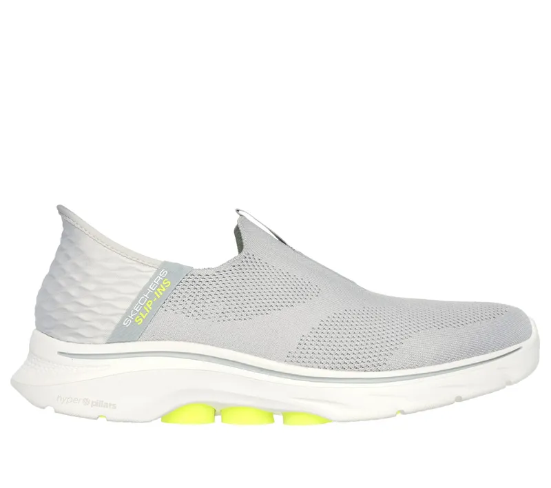 Skechers Skechers Slip-ins: GO WALK 7 – Easy On 2 – Grijs / Geel (216641-GYYL)
