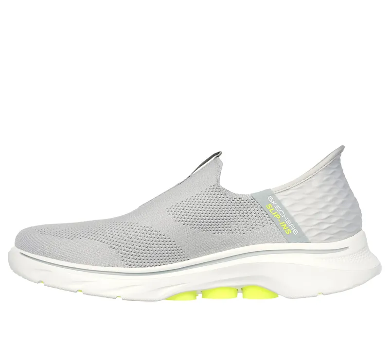 Skechers Skechers Slip-ins: GO WALK 7 – Easy On 2 – Grijs / Geel (216641-GYYL)
