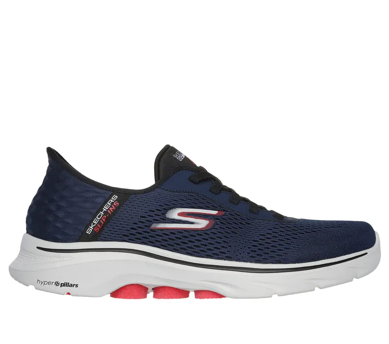 Skechers Skechers Slip-ins: GO WALK 7 – Free Hand 2 – Marine / Rood (216648-NVRD)