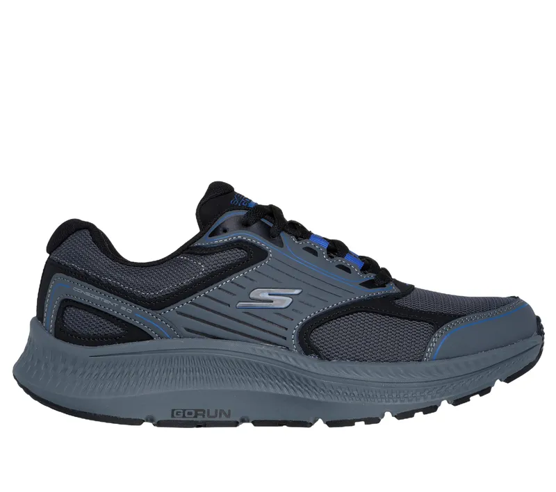 Skechers GO RUN Consistent 2.0 – Houtskool / Blauw (220866-CCBL)