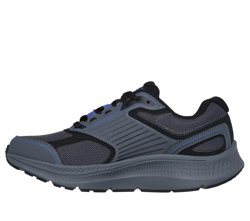 Skechers GO RUN Consistent 2.0 – Houtskool / Blauw (220866-CCBL)