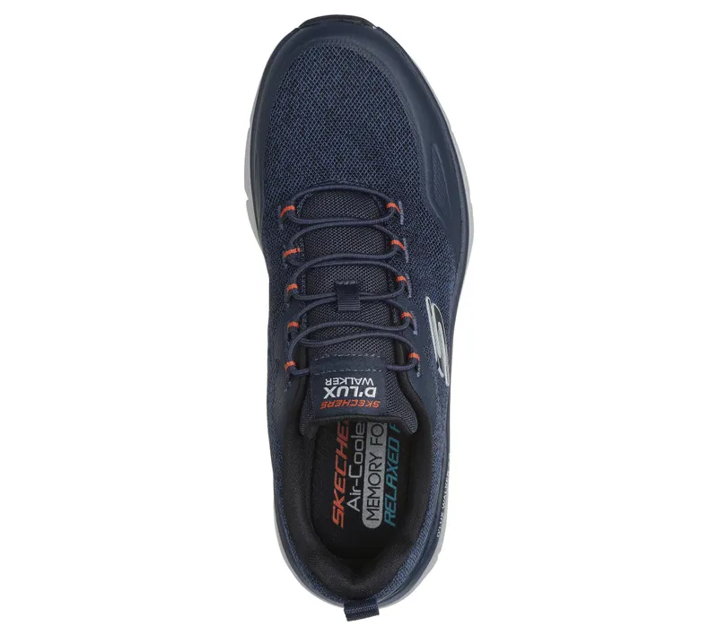 Skechers Relaxed Fit: D’Lux Walker 2.0 – Steadyway – Marine / Oranje (232719-NVOR)