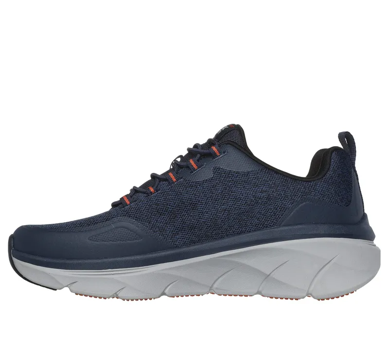 Skechers Relaxed Fit: D’Lux Walker 2.0 – Steadyway – Marine / Oranje (232719-NVOR)
