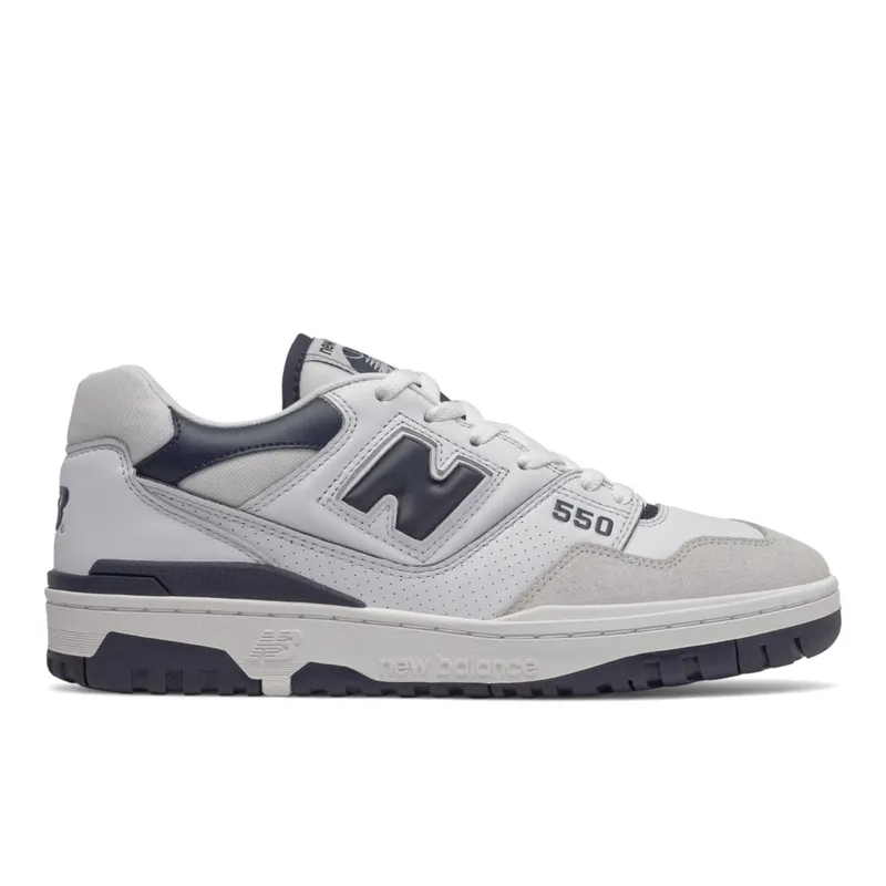 New Balance BB550 White / Team Navy (BB550V1-36486)