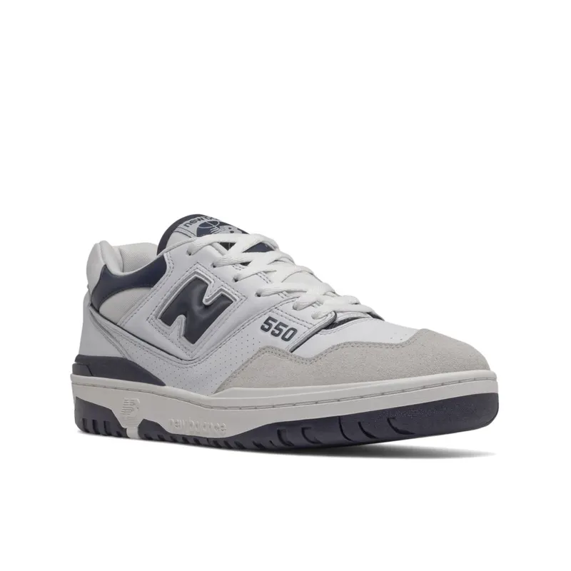 New Balance BB550 White / Team Navy (BB550V1-36486)