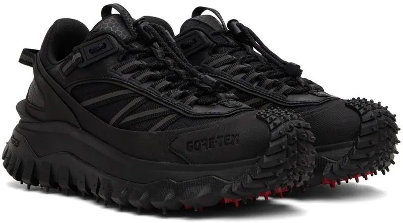 Moncler Black Trailgrip GTX Sneakers (H209B4M00120M2058)