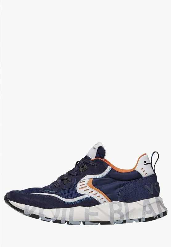 Voile Blanche Club01. Navy-orange (2017465081C56)