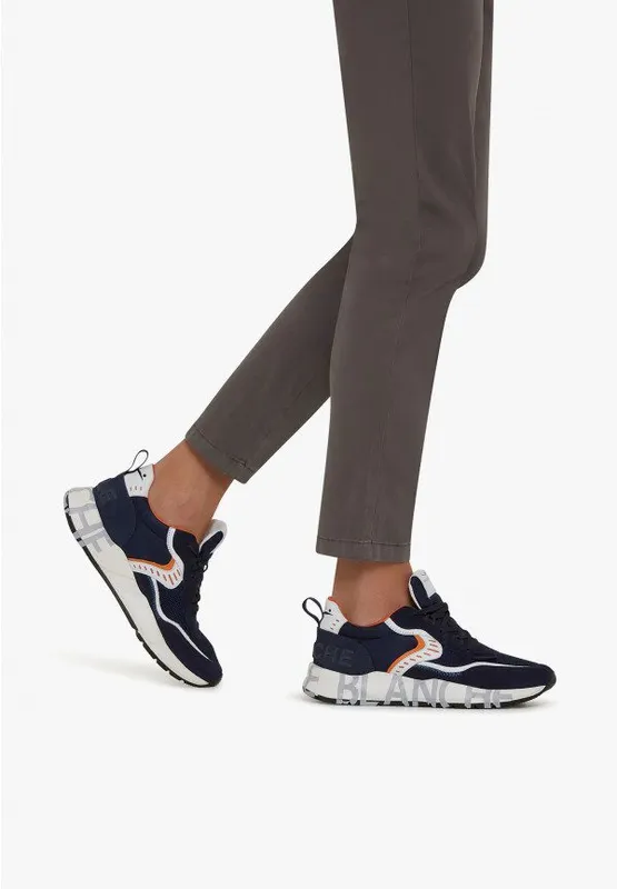 Voile Blanche Club01. Navy-orange (2017465081C56)