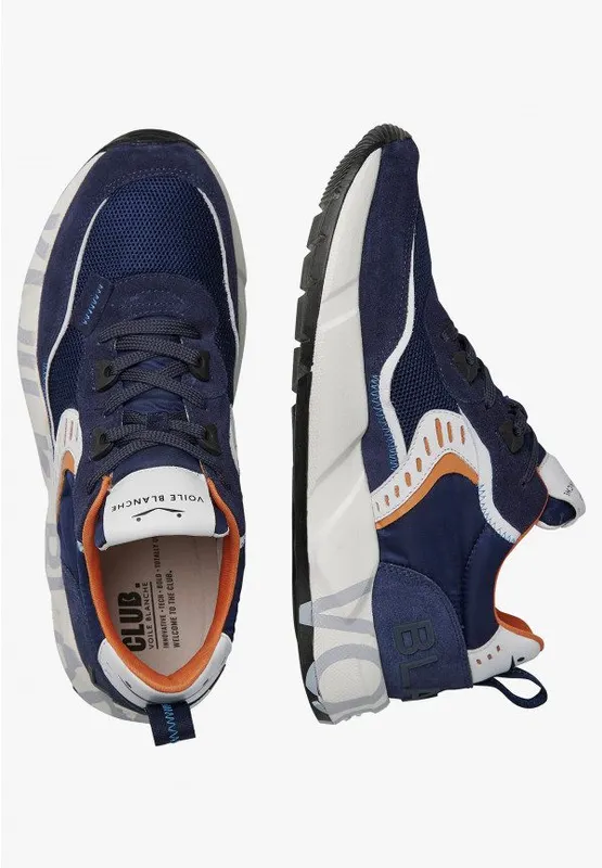 Voile Blanche Club01. Navy-orange (2017465081C56)
