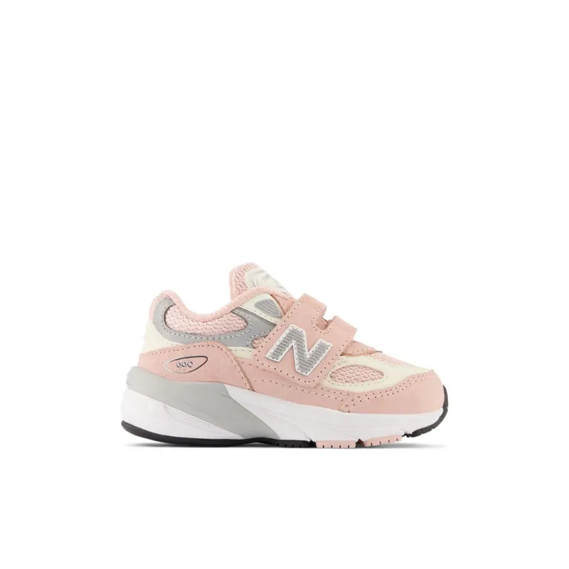 New Balance 990v6 Hook and Loop Pink Haze / White (IV990V6-39065)