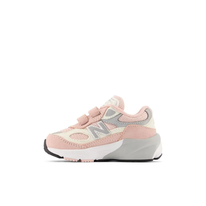 New Balance 990v6 Hook and Loop Pink Haze / White (IV990V6-39065)