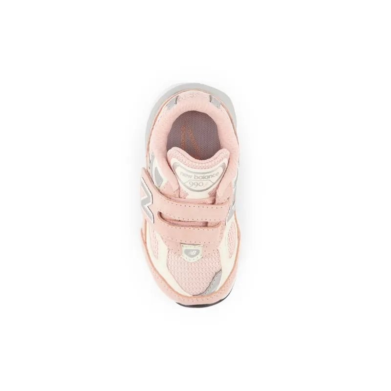 New Balance 990v6 Hook and Loop Pink Haze / White (IV990V6-39065)