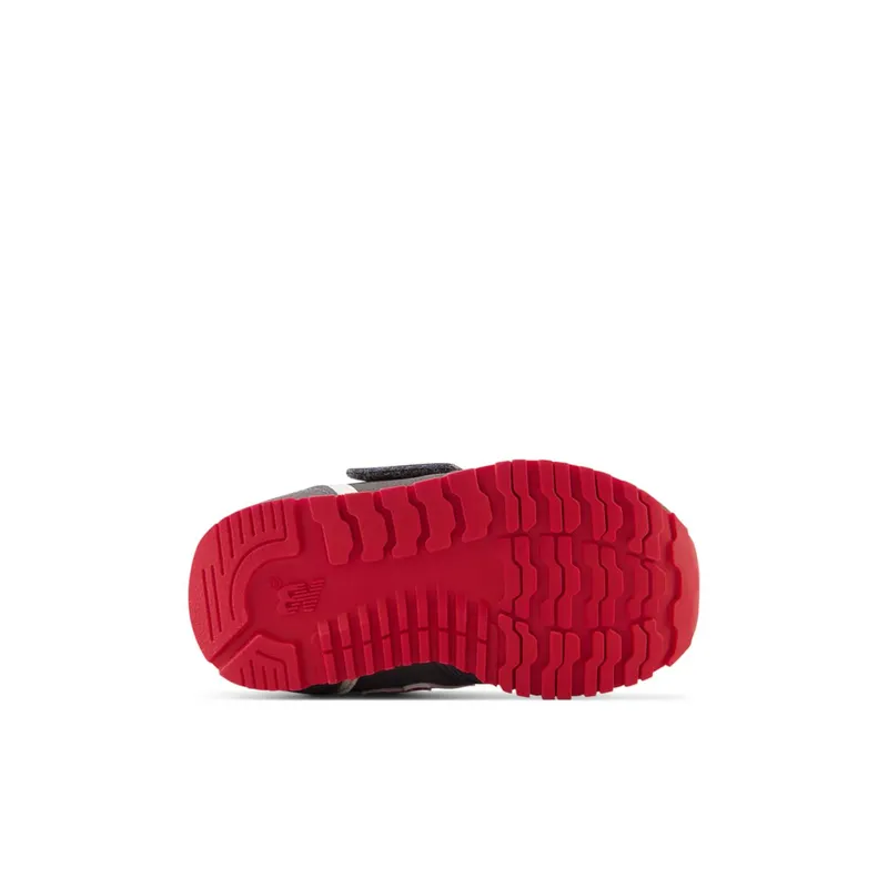 New Balance 373 Hook and Loop Castlerock / Team Red (IZ373V2-42343)
