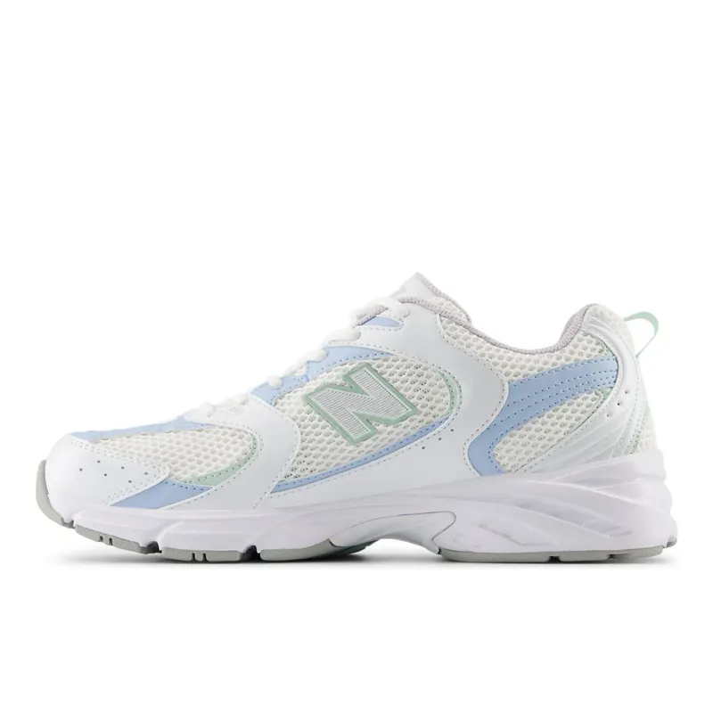 New Balance 530 White / Light Chrome Blue / Clay Ash (MR530-45739)
